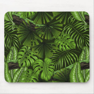 Mousepad Folhas de selva