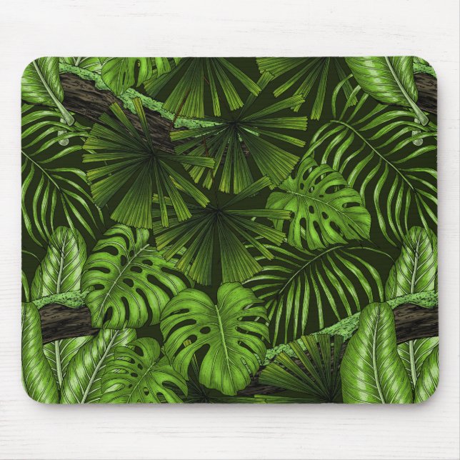 Mousepad Folhas de selva (Frente)