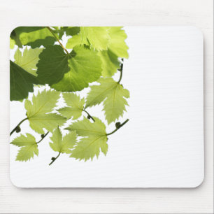 Mousepad Folhas de Vinho Verde