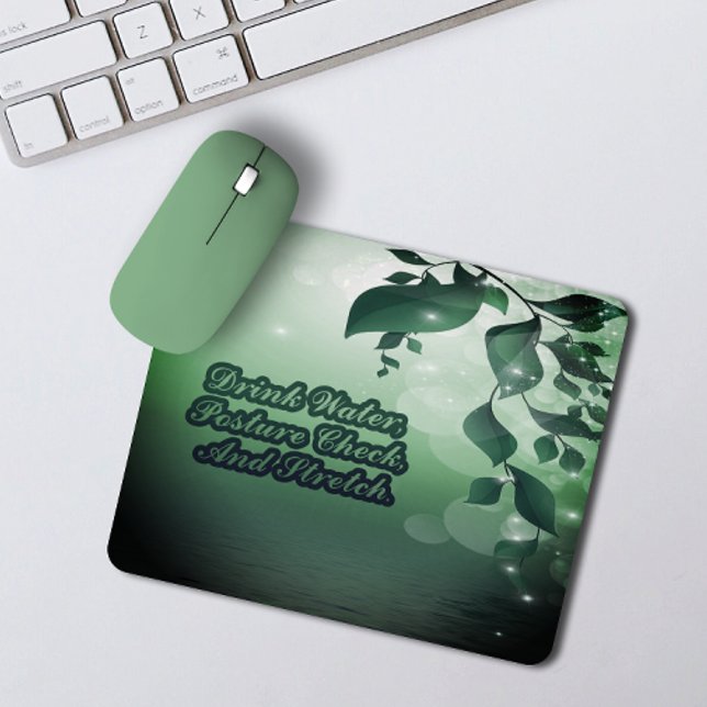 Mousepad Folhas do Lembrete do Esticamento da Verificação d (Criador carregado)