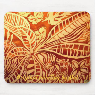 Mousepad Folhas do marrom de novembro
