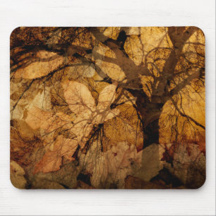 Mousepad Folhas Douradas e Castanhas Merritt Island, FL