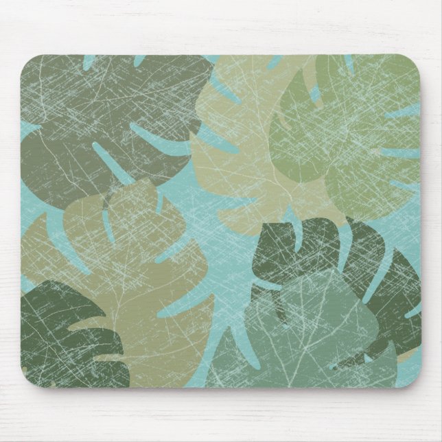 Mousepad Folhas Tropicais (Frente)