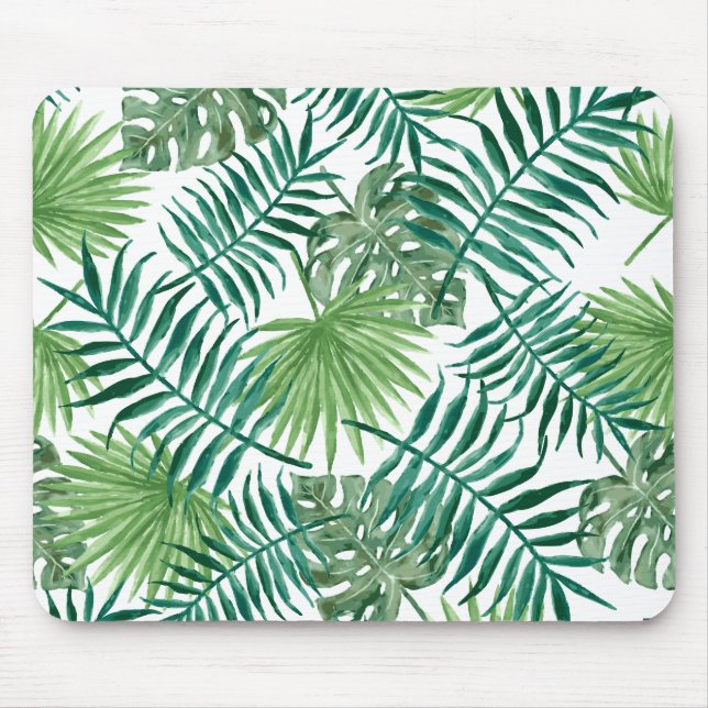 Mousepad Folhas Tropicais (Frente)