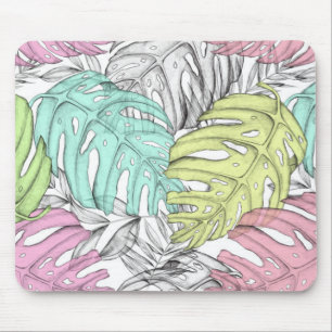 Mousepad Folhas tropicais