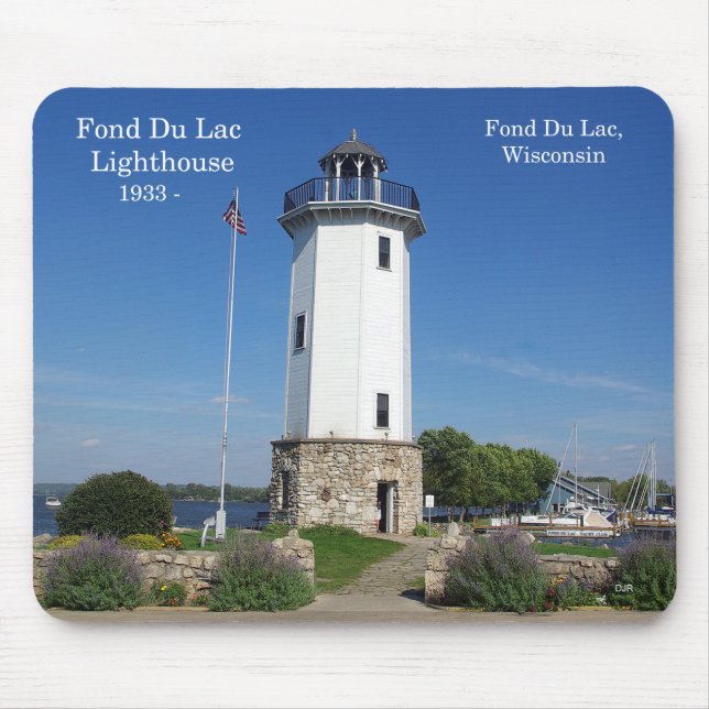 Mousepad Fond Du Lac Lighthouse pad (Frente)