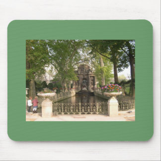 Mousepad Fonte de Paris - de Medici, jardins de Luxembourg