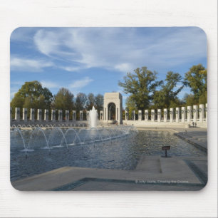 Mousepad Fonte do memorial de WWII. Lado atlântico