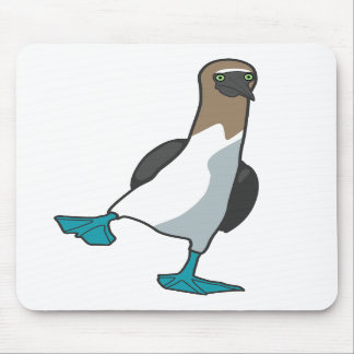 mousepad footed azul do booby