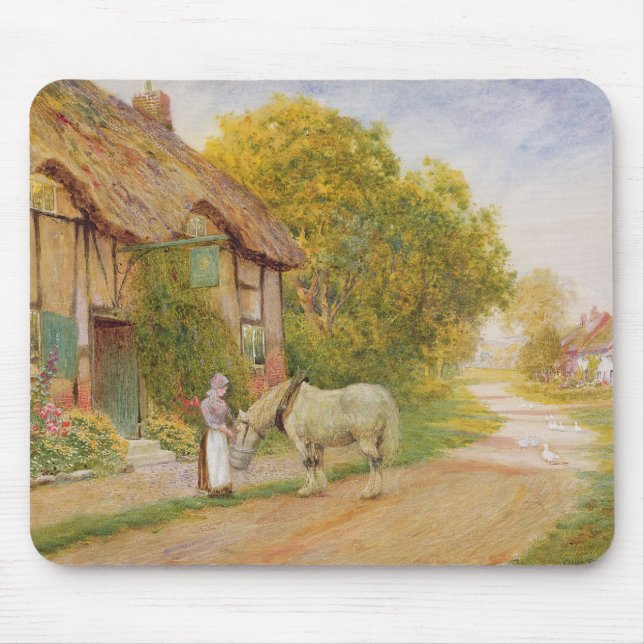 Mousepad Fora da pensão da vila (Frente)