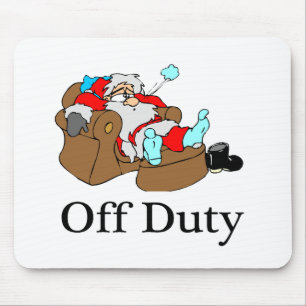 Mousepad Fora de serviço (papai noel do sono)