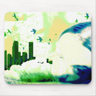 Mousepad fora do alcance.