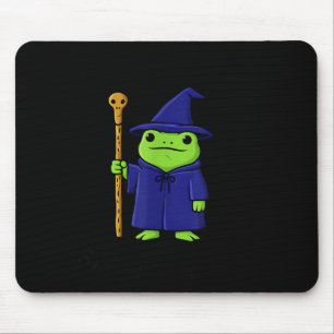 Mousepad Fora Para Cometer Travessuras Sapo Mago Fantasia C