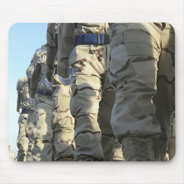 Mousepad Força aérea iraquiana recruta marcha (Frente)