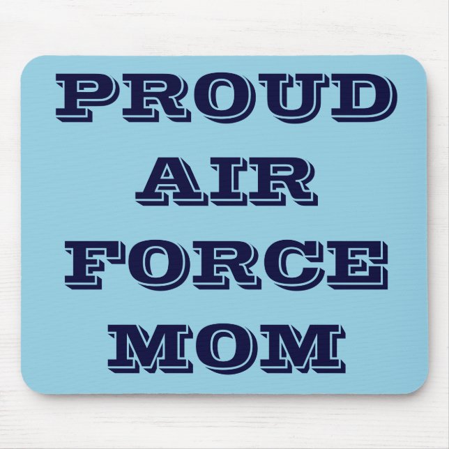 Mousepad Força Aérea Orgulhosa Mãe (Frente)