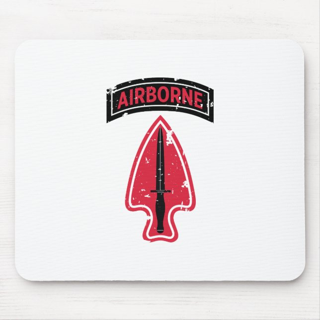 Mousepad Força Delta "Forças Especiais" em Distância (Frente)