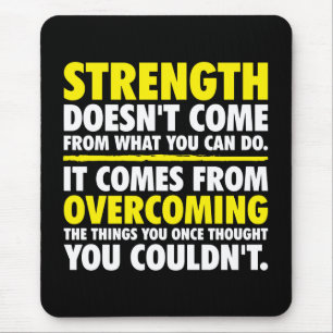 Mousepad Força - Motivação