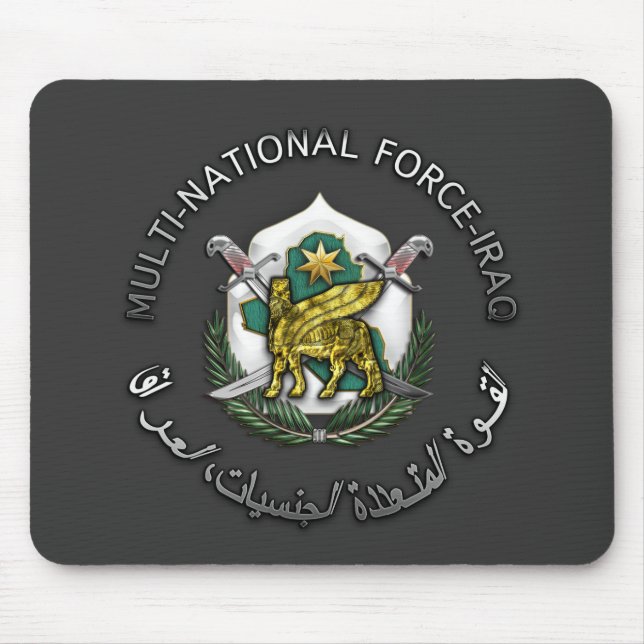 Mousepad Força Multinacional - Iraque (Frente)