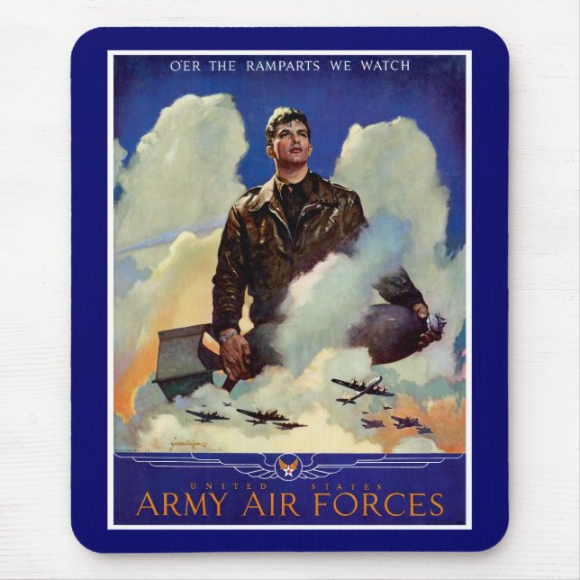 Mousepad Forças Aéreas do Exército (Frente)