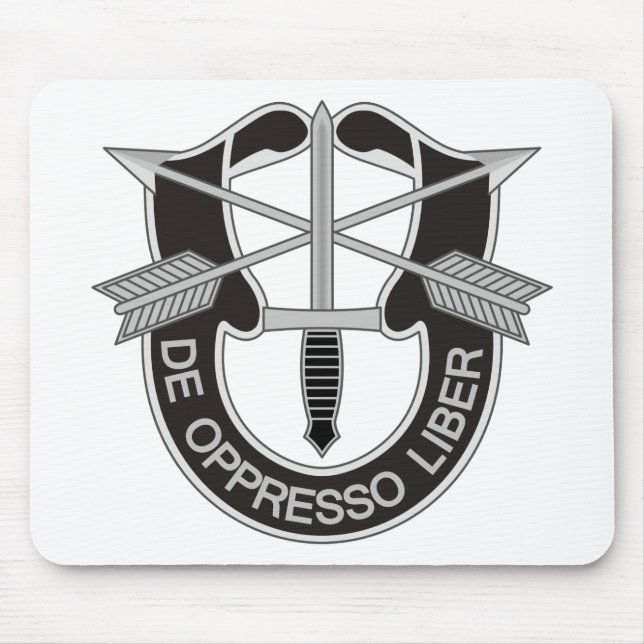 Mousepad Forças Especiais SF De Oppresso Liber (Frente)