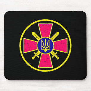 MOUSEPAD FORÇAS TERRESTRES UCRANIANAS EMBLEIAM O EXÉRCITO U