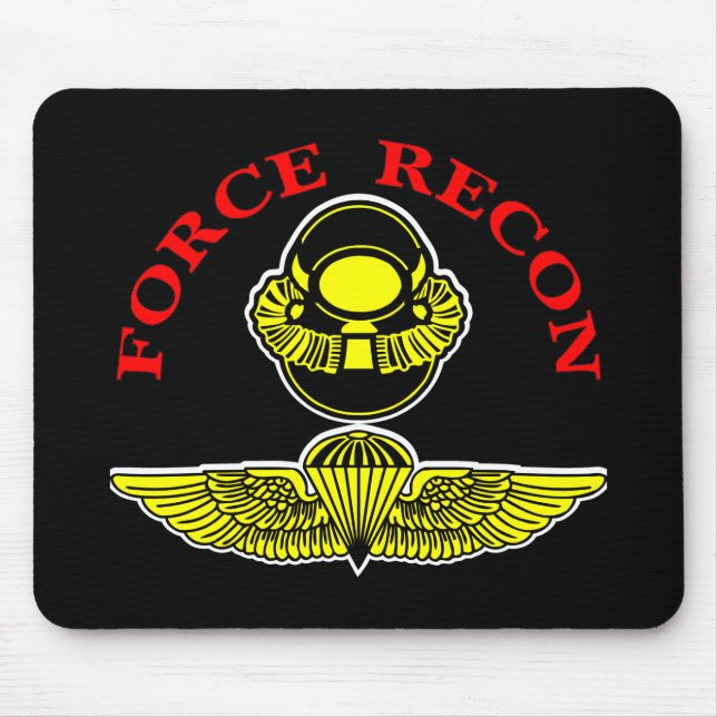 Mousepad Force Recon Diver Jumpblack (Frente)