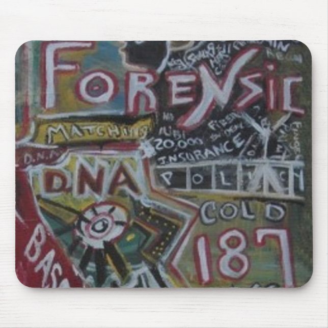 MOUSEPAD FORENSIC 187 (Frente)