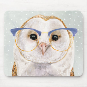Mousepad Forester de quatro olhos Wise Owl