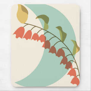 Mousepad Forma Botânica abstrato
