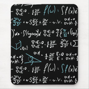 Mousepad Formações matemáticas professor de física