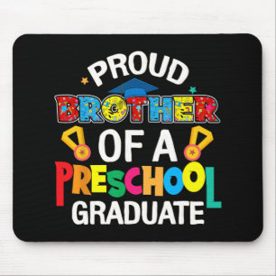 Mousepad Formando Da Pré-Escola Irmão No Último Dia Da Famí