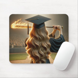 Mousepad Formando de garota com barulho