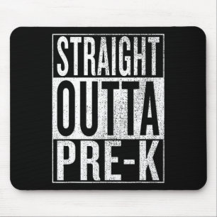 Mousepad Formando Pré-k de Graduação Engraçado Antes do Jar