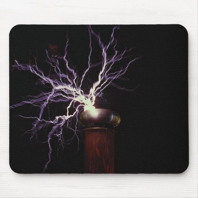 Mousepad Formar arcos da bobina de Tesla (Frente)
