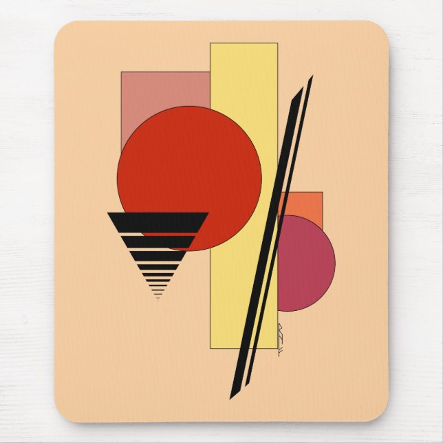 Mousepad Formas Abstratas (Frente)