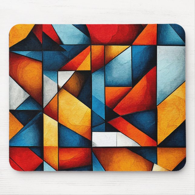 Mousepad Formas abstratas (Frente)