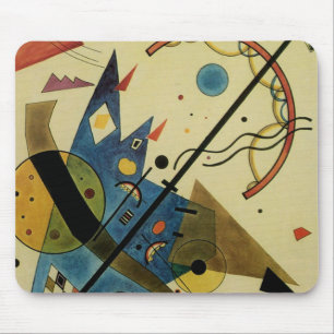 Mousepad Formas abstratas dos círculos de Kandinsky