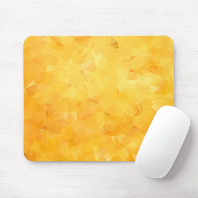 Mousepad Formas Geométricas Beryl do Ouro Amarelo (Com mouse)
