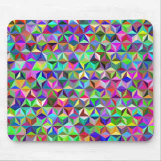 Mousepad Formas geométricas de ilusão óptica multicoloridas