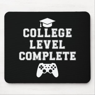 Mousepad Formatura de Nível Universitário Completa Gamer Jo
