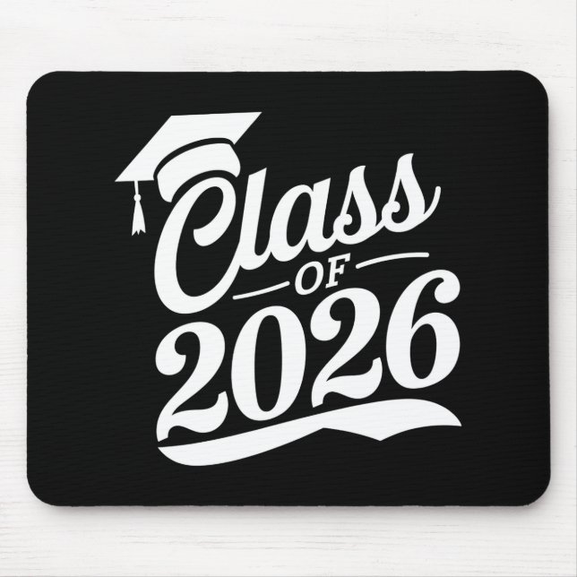Mousepad Formatura Graduado Orgulhoso da Turma de 2026 (Frente)