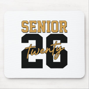 Mousepad Formatura Senior 2026 Retro Cl De 2026 Graduação 2