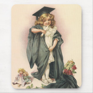 Mousepad Formatura Vintage, Parabéns Graduados!