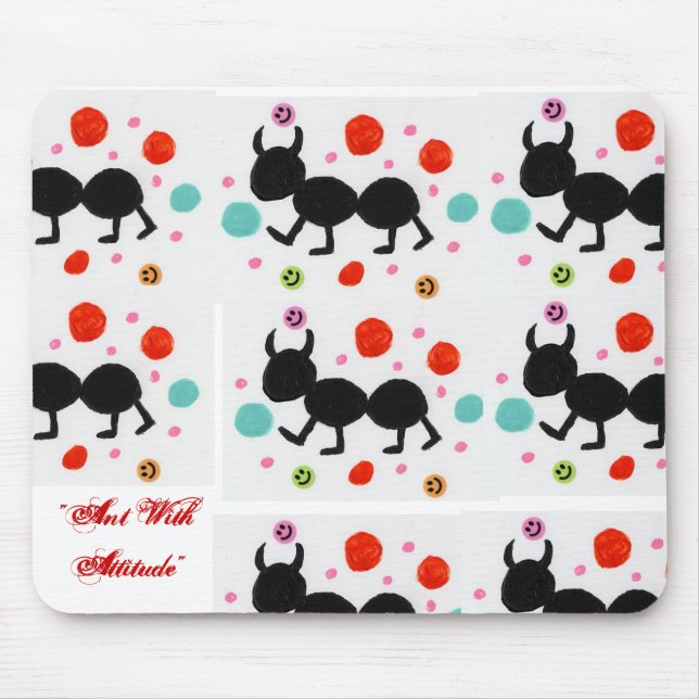 Mousepad Formiga com atitude (Frente)