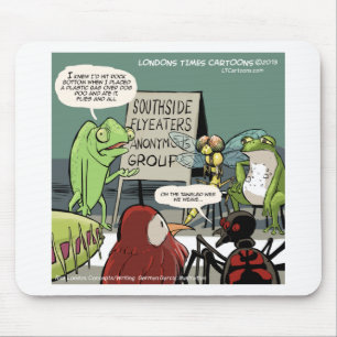 Mousepad Formigas Anônimas 12 Passos Divertido