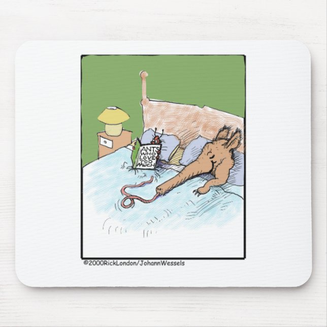 Mousepad Formigas Que Adoram Dois Presentes E Coleções Engr (Frente)