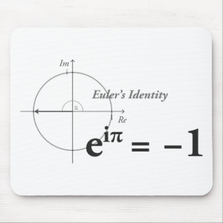 Mousepad Fórmula da matemática da identidade de Euler