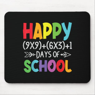 Mousepad Fórmula De Matemática 100 Dias De Escola Oferece P