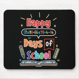 Mousepad Fórmula Matemática 100 Dias De Escola Feliz 100º D
