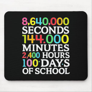Mousepad Fórmula Matemática 100 Dias De Escola Professor De